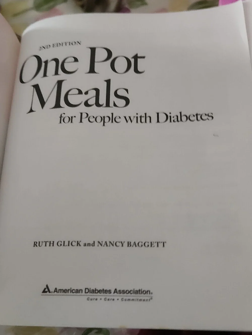 One Pot Meals for People with Diabetes - Orange Cookbook